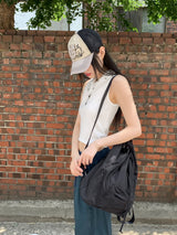 ティニャシャーリングナイロンツーウェイロングジョガーパンツ/Tinya Shirring Nylon Two-Way Long Jogger Pants