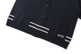 ノッチラペルニットブレザー / NOTCHED LAPEL KNIT BLAZER_NAVY