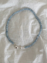 ノッティングアクアマリンネックレス / [925silver] Notting aquamarine Necklace
