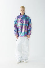 アノラックジャケット / BSR2223FWJK096 RTR ANORAK JACKET HOLOGRAM GREEN