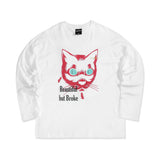 ザキャットフェイスロングスリーブTシャツ / The Cat Face Long Sleeve T-Shirt (3color)