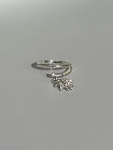 SUNFLOWER DROP RING