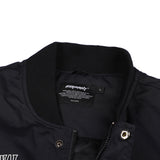ロゴパッチバーシティジャケット/BSR2223FWJK020 DFR LOGO PATCH VARSITY JACKET BLACK