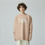 WHATTHE ビック ロゴ ニット プルオーバー/WHATTHE Big Logo Knit Pullover Pink