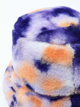 Purple Pansy bucket hat
