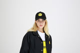 SMILE LOGO BALLCAP (BLACK) (6699085496438)