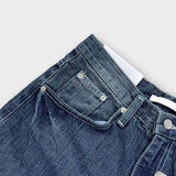 LMN Log Brush Denim Pants (2 colors)