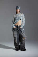 POP SLIT KNIT