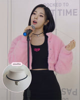 メルビーザキャットシリーズ - キャットフェイスチョーカー / Melbie the Cat Series - Cat Face Choker (Silver ver.) (FIFTY FIFTY Aran, Alice Sohee Necklace)