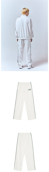 シグネチャートラックパンツ/SIGNATURE TRACK PANTS [WHITE]