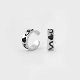 ドゥードゥルイヤーカフ / DOODLE EARCUFF(3mm) SILVER925