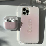 Pink Drop AirPods Case_matt
