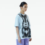 ビックラビットルーズTシャツ / SKY BLUE BIG RABBIT LOOSE T-SHIRT