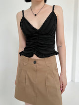 オメガレーススリーブレス/Omega Lace Sleeveless (2color)