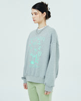APOCALYPSE PLANT SWEATSHIRT-GREY (6680895029366)