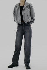 ミルクウォッシュドデニムパンツ / Milkwashed denim pants (2color)