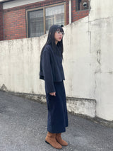 Remember corduroy long skirt 
