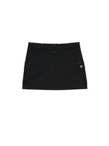 バータックカーゴミニスカート / BAR TACK CARGO MINI SKIRT BLACK