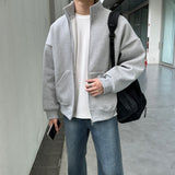 トッドオーバーサイズフィットコンポジットペーパーハイネックジップアップ / Todd Oversized Fit Composite Paper High-Neck Zip-Up (4color)