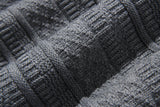 ミックス ジャカード ニット ロングスリーブ / Mix jacquard Knit Longsleeve K10 Overcast Melange