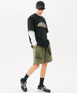 SIDE FLAP POCKET SHORTS (KHAKI) (6585208832118)