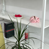 TERRY ZIPPER POUCH_PINK FLOWER