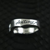 デステニーリングレットシルバーリング / Destiny Ringlet silver ring (4595749191798)