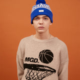 カレッジポンポンビーニー/COLLEGE POM POM BEANIE