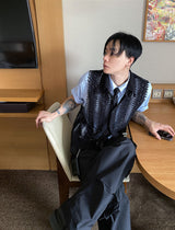 No.0192 レースベストシャツ