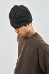 Stud Waffled Beanie (4color)