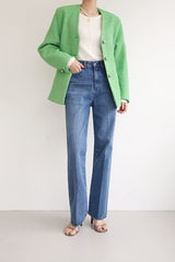 プレミアムロングストレートデニムパンツ / FF-44 /  PREMIUM LONG STRAIGHT DENIM PANTS