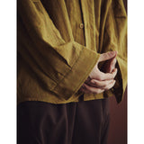 マランポケットチェックシャツ / MARANG POCKET CHECK SHIRT_MUSTARD