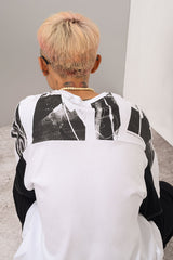 グラフィックオンショルダーTシャツ / GRAPHIC ON SHOULDER T-SHIRT (4576082231414)