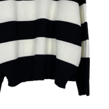 ストライプウォーマーフードニットウェア/Stripe Warmer Hood-Knitwear