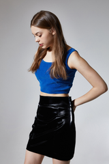 Vivid Knit Crop Top