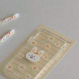 フラワーバニーケース (アイフォンケース) / Flower bunny case (iphone case)