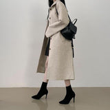 Lulu Pocket Collar Neck Loose Fit Single Coat (3 colors) [Short coat/Long coat/Overfit coat]