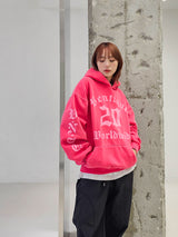VENTIQUE Pigment 20 Napping Hoodie 3color