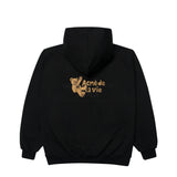 レインボーベアフーディー / RAINBOW BEAR HOODIE BLACK