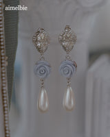 アフロディテシリーズ - ザ ローズガーデンピアス / Aphrodite Series - The Rose Garden Piercing (Light Blue ver.)