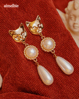 メルビーザキャットシリーズ - ザエレガンスピアス / Melbie The Cat Series - The Elegance Piercing (Gold ver.)