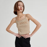 Classic Lace Sleeveless [Beige] (6679678287990)