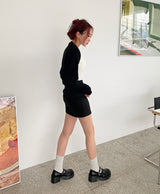 ミニボレロカーディガン / Mini bolero cardigan (3color)