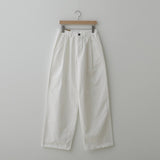 LMN Two-Tuck Half-Bend Cotton Pants (9 colors)