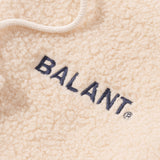 Classic Color Block Fleece Hoodie - Cream (6624450379894)
