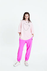 Overfit Line Drawing T-Shirt