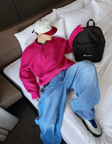 コージーウールニット / No.9860 cozy wool KNIT (5color)