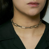 CHAINED UP CHOKER (4623127019638)