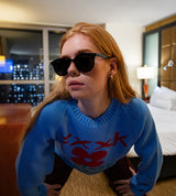 TCWフラワージャガードニット / TCW Flower Jacquard Knit (4582468419702)
