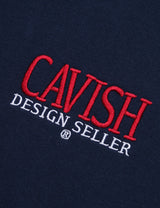 セリフエンブレムフーディー / SERIF EMB HOODIE NAVY(CV2CFUM403A)